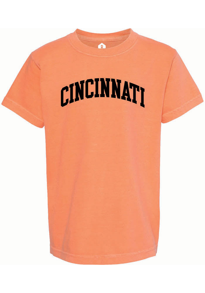 Cincinnati Melon Collegiate Arch Wordmark Short Sleeve T-Shirt