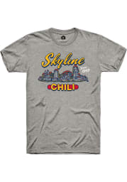 Skyline Chili Graphite Chili Town Short Sleeve T Shirt