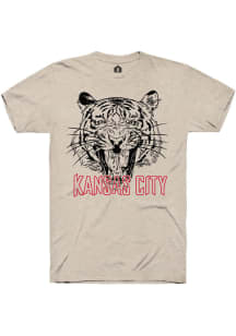 Kansas City Oatmeal Tiger Short Sleeve T-Shirt