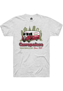 Corropolese Italian Bakery &amp; Deli Ash Skyline Van Short Sleeve T-Shirt