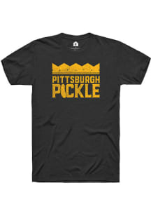 Pittsburgh Pickle Co Prime Logo Black Short Sleeve T-Shirt