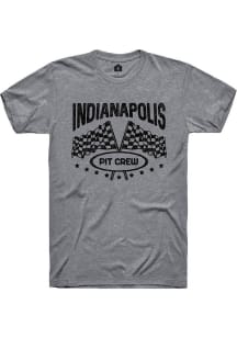 Indianapolis Graphite In Pit Crew Short Sleeve T-Shirt