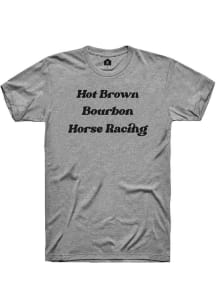 Rally Kentucky Grey Hot Brown Short Sleeve Fashion T Shirt