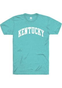 Rally Kentucky Green Arch Wordmark Short Sleeve T Shirt