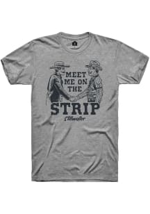 Stillwater Graphite Meet Me On The Strip Cowboys Short Sleeve T-Shirt