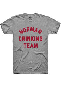 Rally Norman Grey Drinking Team Design Short Sleeve Fashion T Shirt