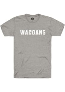 Rally Waco Grey Wacoans Short Sleeve Fashion T Shirt