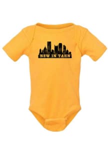 Rally Pittsburgh Baby Gold New In Than Short Sleeve One Piece