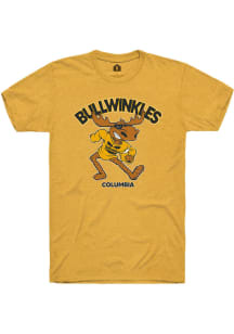 The Fieldhouse Heather Yellow Gold Bullwinkle's Moose Short Sleeve T-Shirt