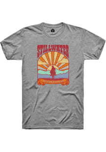 Rally Stillwater Grey Poster Short Sleeve Fashion T Shirt