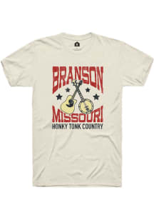 Rally Branson Natural Honky Tonk Country Short Sleeve T Shirt