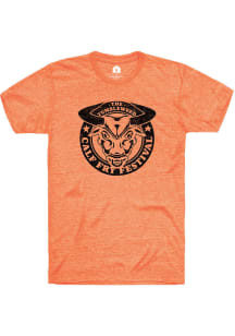 Tumbleweed Dancehall Orange Calf Fry Festival Short Sleeve T-Shirt