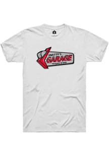 Rally Norman White Garage Logo Short Sleeve Fashion T Shirt