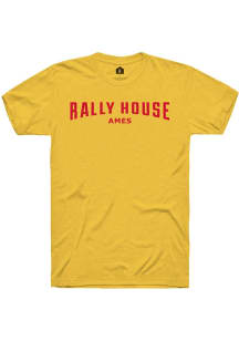 Rally House Gold Employee Tees Short Sleeve Fashion T Shirt