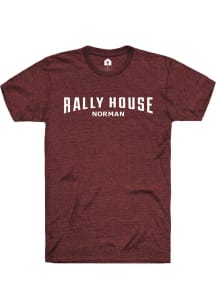 Rally House Crimson Employee Tees Short Sleeve Fashion T Shirt