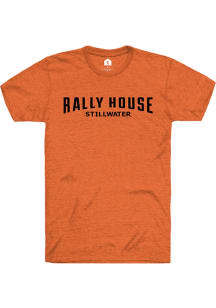 Rally House Orange Employee Tees Short Sleeve Fashion T Shirt