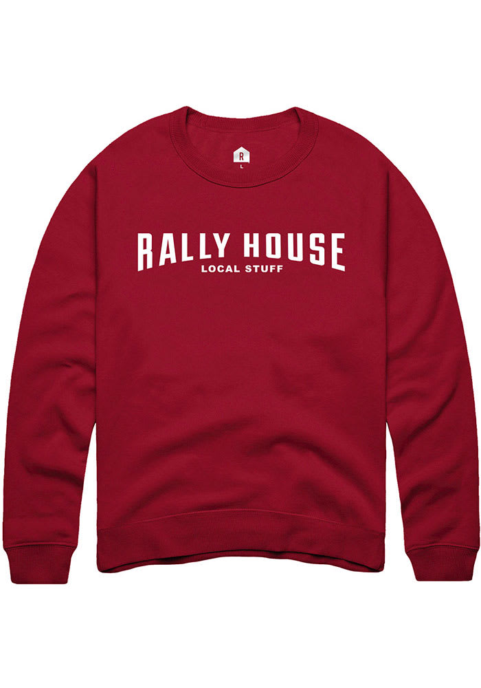 Rally House Employee Sweatshirt Cardinal