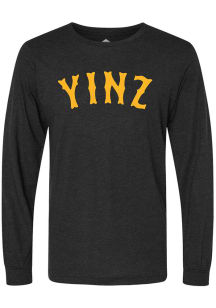 Rally Pittsburgh Black Yinz Long Sleeve Fashion T Shirt