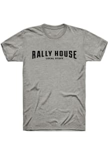 Rally House Grey Employee Tees Short Sleeve Fashion T Shirt