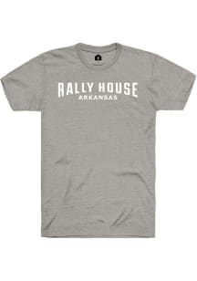 Rally House Grey Employee Tees Short Sleeve Fashion T Shirt