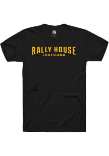 Rally House Black Employee Tees Short Sleeve Fashion T Shirt