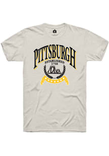 Rally Pittsburgh White Bridge Est. 1758 Short Sleeve Fashion T Shirt