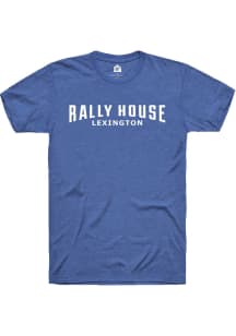 Rally House Blue Employee Tees Short Sleeve Fashion T Shirt
