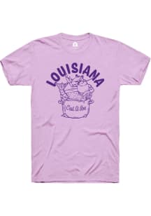 Rally Louisiana Purple Cest Si Bon Lobster Short Sleeve Fashion T Shirt