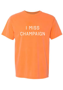 Rally Champaign Orange I Miss Short Sleeve T Shirt