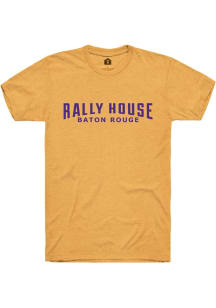 Rally Rally House Gold Employee Tees Design Short Sleeve Fashion T Shirt