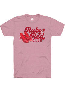 Rally Wizard of Oz Pink Ruby Red Club Short Sleeve Fashion T Shirt