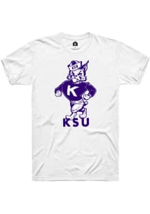 K-State Wildcats White Rally Sailor Willie Short Sleeve Fashion T Shirt