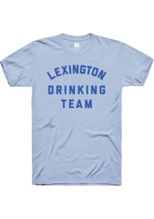 Rally Lexington Blue Drinking Team Short Sleeve Fashion T Shirt