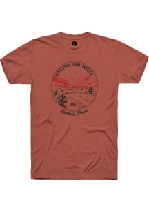 Rally Lubbock Red Cactus for Miles Short Sleeve Fashion T Shirt