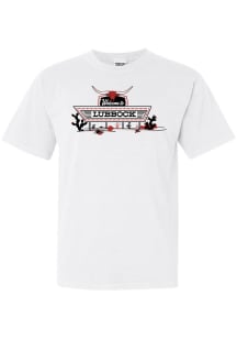 Rally Lubbock White Welcome Sign Short Sleeve Fashion T Shirt