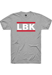 Rally Lubbock Grey LBK Short Sleeve Fashion T Shirt