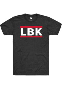 Rally Lubbock Black LBK Short Sleeve Fashion T Shirt