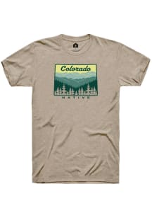 Rally Colorado Grey Colorado Native Short Sleeve Fashion T Shirt