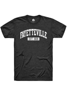 Rally Fayetteville Grey Est 1828 Short Sleeve Fashion T Shirt