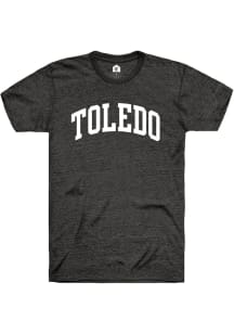 Rally Toledo Grey Arched Wordmark Short Sleeve Fashion T Shirt