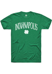 Rally Indianapolis Green Shamrock Short Sleeve Fashion T Shirt