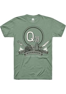 Rally Kansas City Green Q39 Short Sleeve Fashion T Shirt