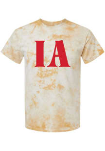 Rally Iowa Yellow IA Short Sleeve Fashion T Shirt