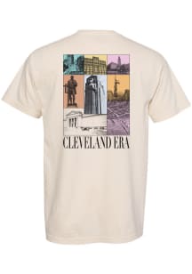 Rally Cleveland Ivory Eras Collage Short Sleeve Fashion T Shirt