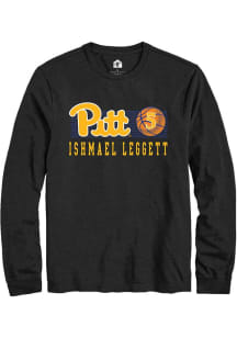 Ishmael Leggett Rally Mens Black Pitt Panthers NIL Marquee Player Tee