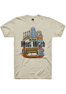 Rally Kansas City Oatmeal Meat Mitch Skyline Short Sleeve Fashion T Shirt