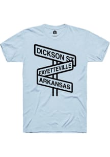 Rally Fayetteville Blue Dickson St Short Sleeve T Shirt