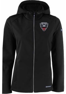 Cutter and Buck DC United Womens Black Evoke Light Weight Jacket