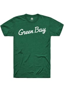 Rally Green Bay Green Script Short Sleeve Fashion T Shirt