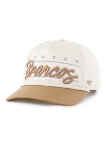 47 Denver Broncos Condor Hitch Adjustable Hat - Natural
